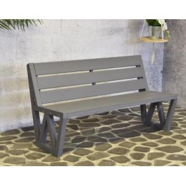 SenS-Line 3-zits Houten tuinbank Dolcis 150 cm - grijs SenS-Line 3-zits Houten tuinbank Dolcis 150 cm - grijs