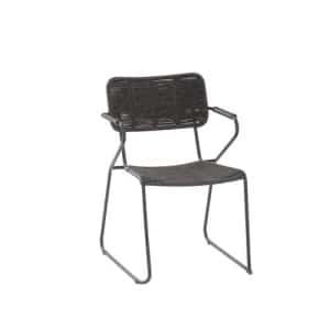 Swing dining tuinstoel antraciet - 4so