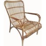 Tahiti lounge tuinstoel bamboo - Buitengewoon de boet