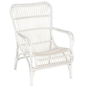 Tahiti lounge tuinstoel white - Buitengewoon de boet