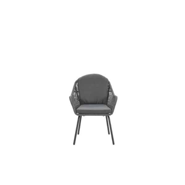 Triton dining stoel c. bl/rope m. gr dia. 5mm/mystic g - Garden impressions