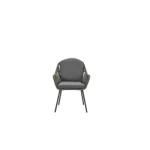 Triton dining stoel c. bl/rope moss gr dia. 5mm/mys. gr - Garden impressions