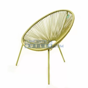 Tuinstoel Barros Groen Aluminium Wicker draadstoel van Vita