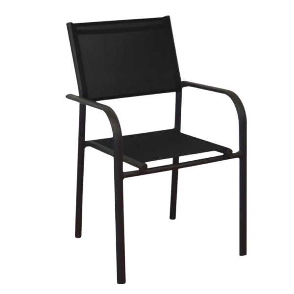 Tuinstoel DUCA Graphite/Black