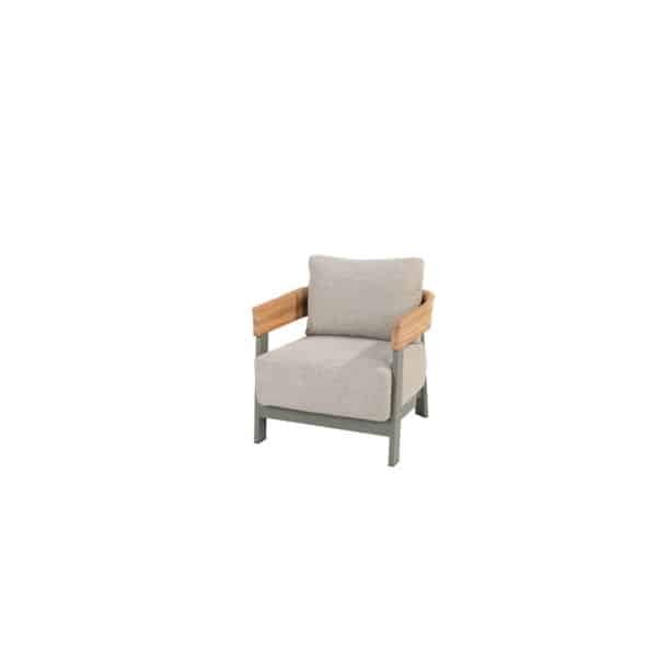 Varenna lounge stoel olive incl. 2 kussens 4SO - 4so