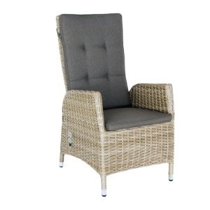 Verstelbare stoel Santa Cruz Trout Grey - Oosterik home