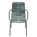 Vita Luxor Dinging Stoel Touw - Groen