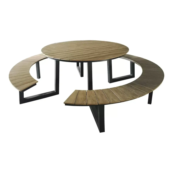 Vita Massa Ronde picknicktafel