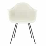 Vitra Eames DAX Armstoel Zwart Onderstel - Pebble