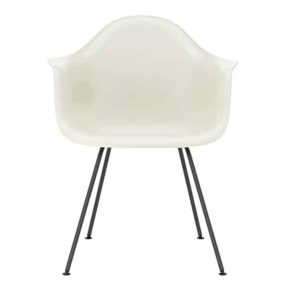 Vitra Eames DAX Armstoel Zwart Onderstel - Pebble
