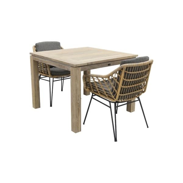 4 Seasons Cottage/Rome grey 100 cm. - tuinset 3-delig