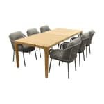 4 Seasons Jura/Taste Liam tuinset - 240x100 cm. - stapelbaar