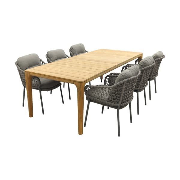 4 Seasons Jura/Taste Liam tuinset - 240x100 cm. - stapelbaar