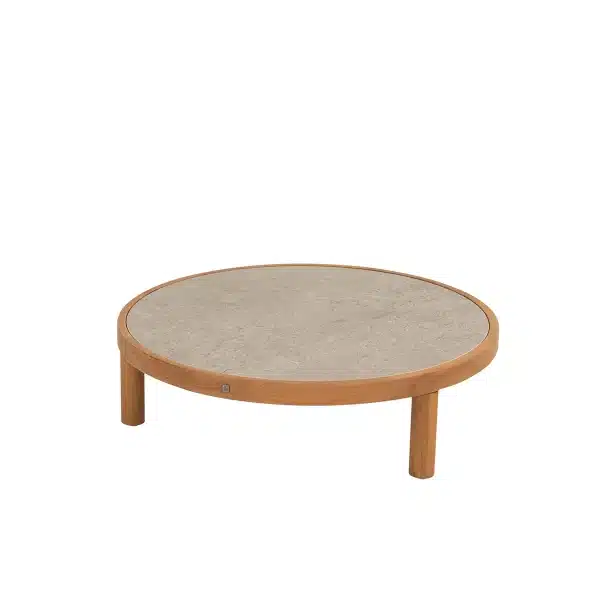 4 Seasons Outdoor | Finn Koffietafel Ø85 cm | Sabbia Panna