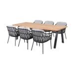 4SO Calpi/Ambassador 240x100 cm. - 7-delige tuinset