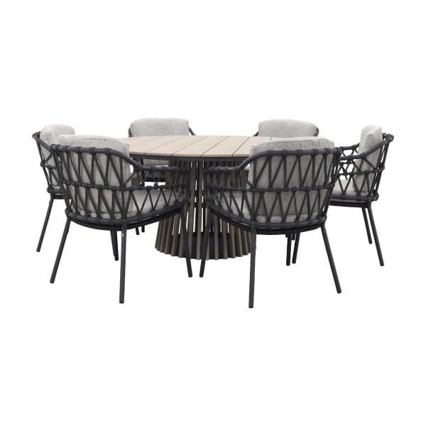 4SO Calpi/GI Trinxa ronde tuinset - 148 cm.