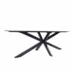 4SO Privada Tafelframe Antracite Met Privada Tafelblad HPL Slate Antracite 240 x 107 cm - 4so