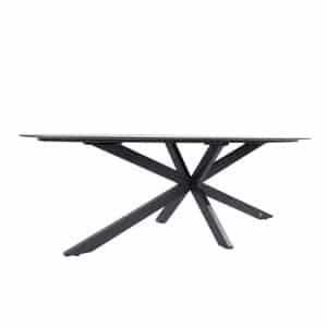 4SO Privada Tafelframe Antracite Met Privada Tafelblad HPL Slate Antracite 240 x 107 cm - 4so