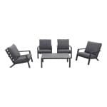 Atlanta stoel loungeset - 5 delig