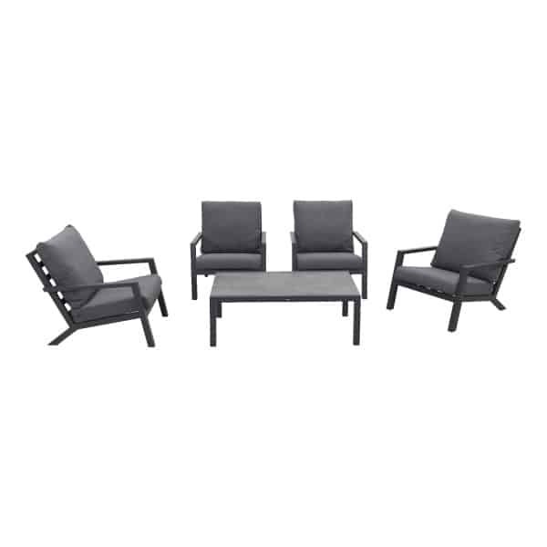 Atlanta stoel loungeset - 5 delig