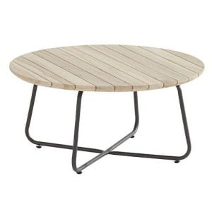 Axel Koffietafel Teak - diameter73 cm - 4so