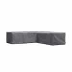 Buitenhoes voor L-vormige loungeset - 215x215x70cm