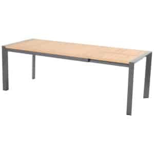 California teak extension tafel 160-220x100 cm - Hartman