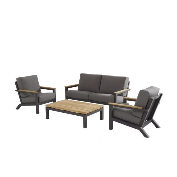 Capitol loungeset met teak tafel | 4 Seasons Outdoor