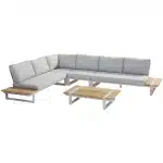 Country Loungeset (incl. Salontafel) - Frost Grey