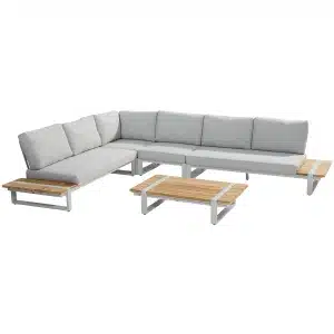 Country Loungeset (incl. Salontafel) - Frost Grey