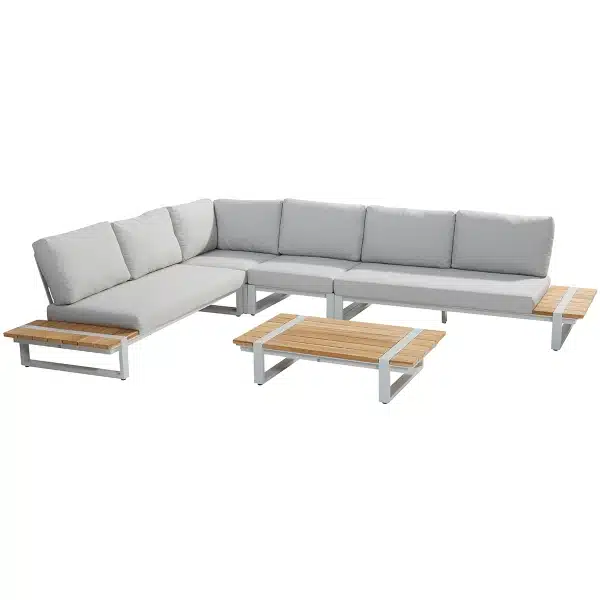 Country Loungeset (incl. Salontafel) - Frost Grey