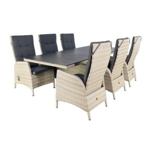Dining set Santa Cruz Sunrise Beige - Oosterik home