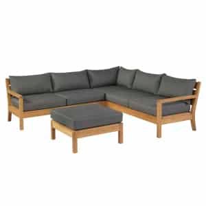Exotan St. Peter loungeset - Teak hout (OP=OP)