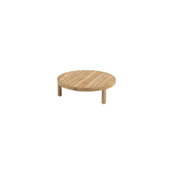 Finn salontafel teak 80 cm dia. H25 cm 4SO - 4so