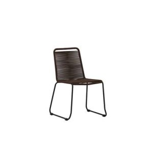 Fjôrd - Tuinstoel Bruin - Touw - Lindos - Set van 2