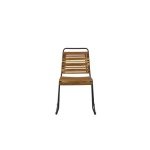 Fjôrd - Tuinstoel Naturel - Acaciahout - Bois - Set van 2