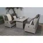 Fonteyn | Loungeset Marbella | White Grey