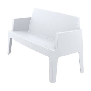 Garden Impressions Box tuinbank L138 cm the original - wit