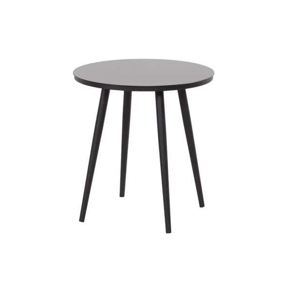 Hartman | Bistrotafel Sophie Studio HPL Ø66 cm | Carbon Black
