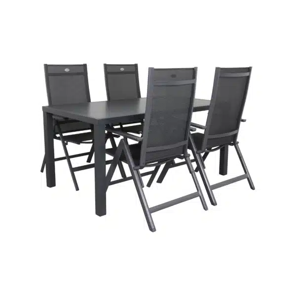 Hartman Napoli/Alma 160 cm. tuinset - 5-delig verstelbaar
