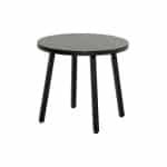 Hartman Outdoor Bijzettafel Livorno Keramiek 75cm - Antraciet - Rond