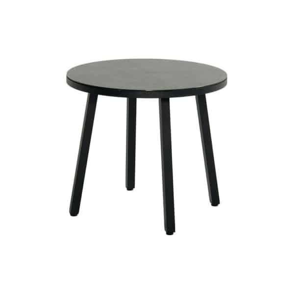 Hartman Outdoor Bijzettafel Livorno Keramiek 75cm - Antraciet - Rond
