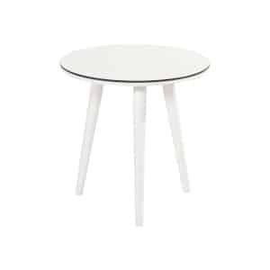 Hartman Outdoor Ronde Bistrotafel 'Sophie' HPL, 45 x 40cm, kleur Wit
