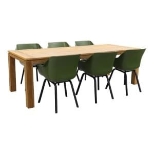 Hartman Sophie Moss Green/Rome brown 240 cm. tuinset - 7-delig