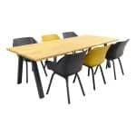 Hartman Sophie element Xerix-Curry Yellow/Ambassador 240x100 cm. tuinset - 7 delig