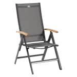 Hartman Verstelbare Tuinstoel Aruba Teakhout - Antraciet