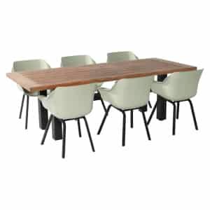 Hartman tuinset - Yasmani tuintafel 240 cm. + Sophie Element French Green