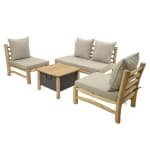 Havana Loungeset Teak - Buitengewoon de boet