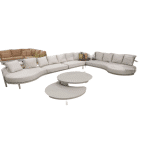 Hoshi loungeset salix 460x334 cm inclusief wheat kussens - Yoi