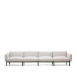 Kave Home 4-zits Bank Sorells - Beige